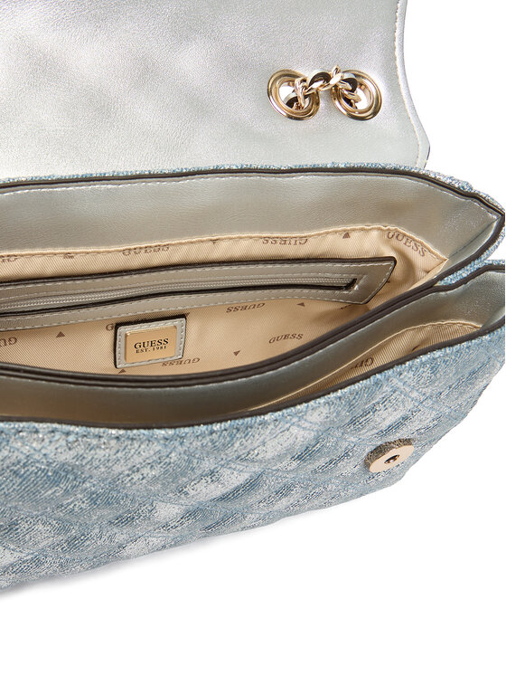 Guess Geantă Guess Giully II HWDG96 73200 Albastru