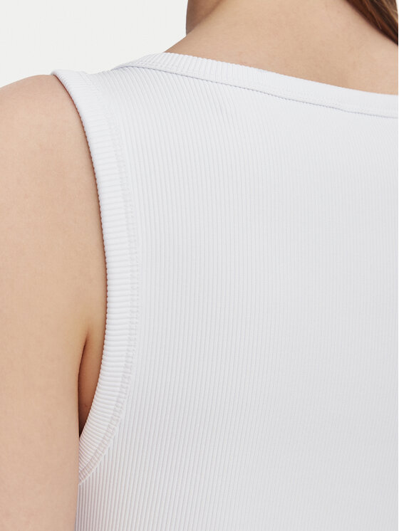 Guess Guess Top W6YP30 K4380 Blanco Slim Fit
