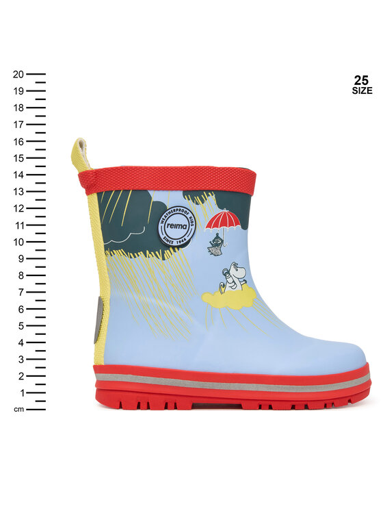 Reima Gumijasti škornji Reima Moomin Magisk Rain Boots 5400001B-61A1 Modra