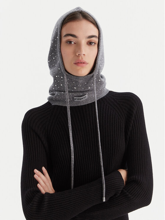 PINKO Kakla šalle PINKO 106005 A2YY I12 Pelēks