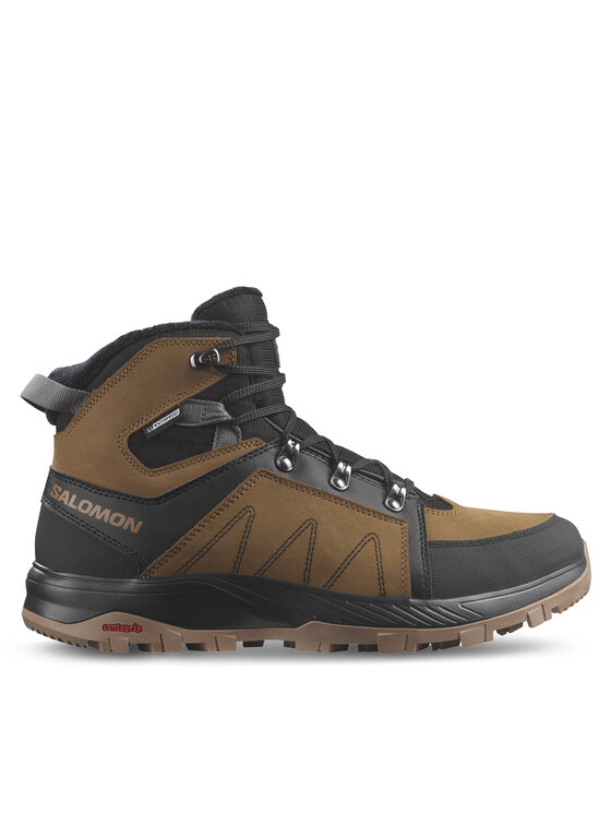 Salomon Трекінгові черевики Salomon Outchill Thinsulate™ Waterproof L47381900 Коричневий