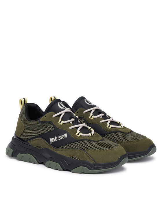 Just Cavalli Снікерcи Just Cavalli 81QA3SH1 ZPC41 Коричневий