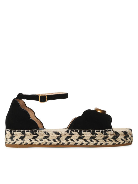 Coach Espadryle Coach Dillon Suede C8986 Blk Czarny