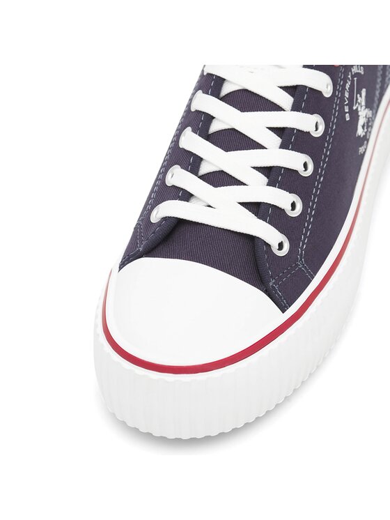 Beverly Hills Polo Club Plátenky Beverly Hills Polo Club W-BHPC027M Tmavomodrá