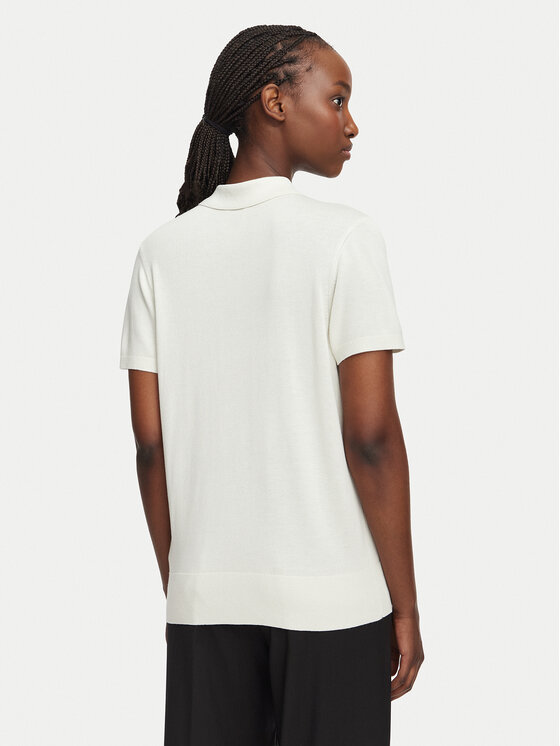 Calvin Klein Calvin Klein Polo LV044G311G Crema Slim Fit