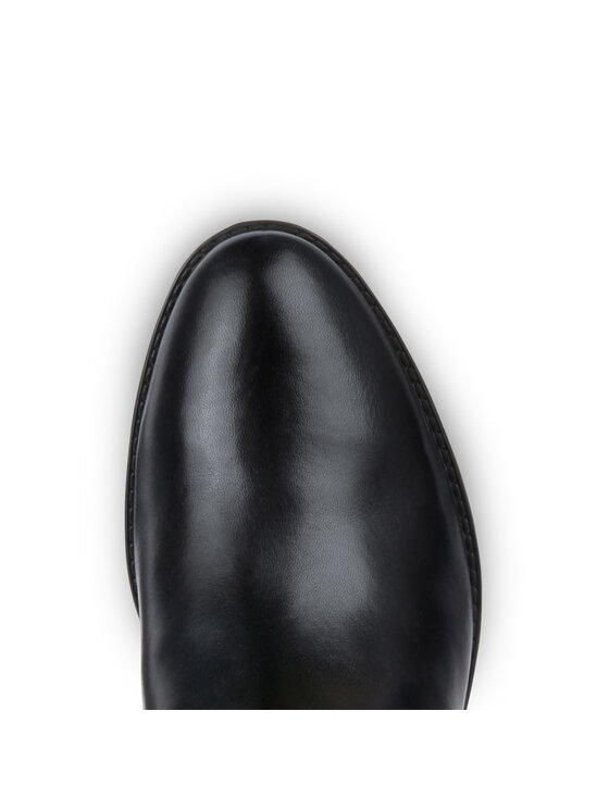 Geox Kozačky ve vojenském stylu Geox D Felicity D36G1A 04340 C9999 Černá