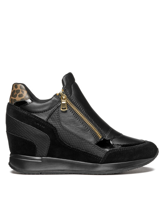 Geox Snīkeri Geox D Nydame D620QA 08522 C9996 Melns