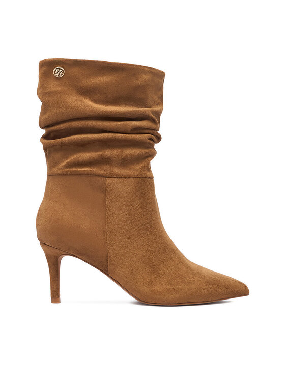 Nine West Μποτάκια Nine West CEO-SAMIRA-02 Ανοιχτό καφέ