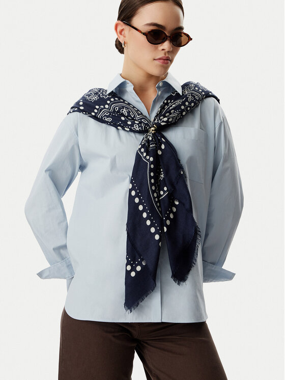 Weekend Max Mara Φουλάρι Weekend Max Mara Educata 2615541134 Σκούρο μπλε