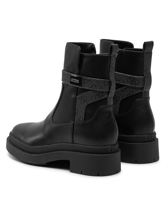 Guess Ботильйони Guess Ovelle2 FLTOVE ELE10 Чорний