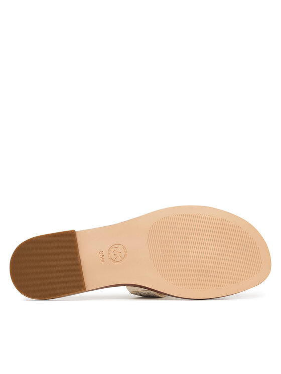MICHAEL Michael Kors Шльопанці MICHAEL Michael Kors Ering Flat 40S6ERFS2B Écru