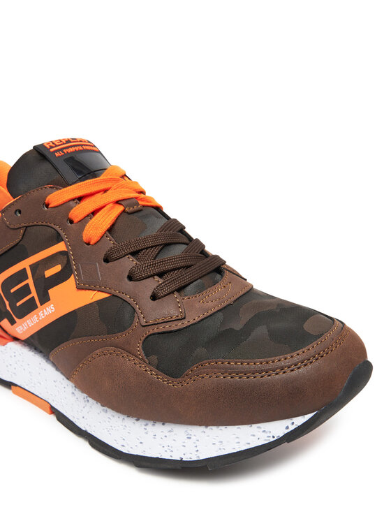 REPLAY Сникърси REPLAY GMS68 .000.C0096T Кафяв