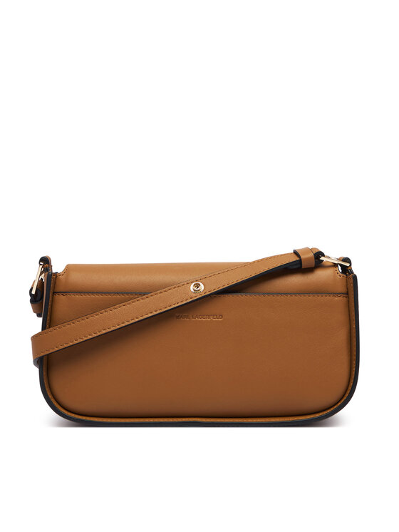 KARL LAGERFELD Ročna torba KARL LAGERFELD A1W30039 Rjava