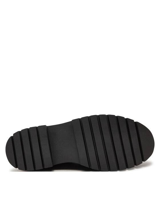 TWINSET лоуфъри с дебела подметка TWINSET Mocassino 242TCP044 Черен