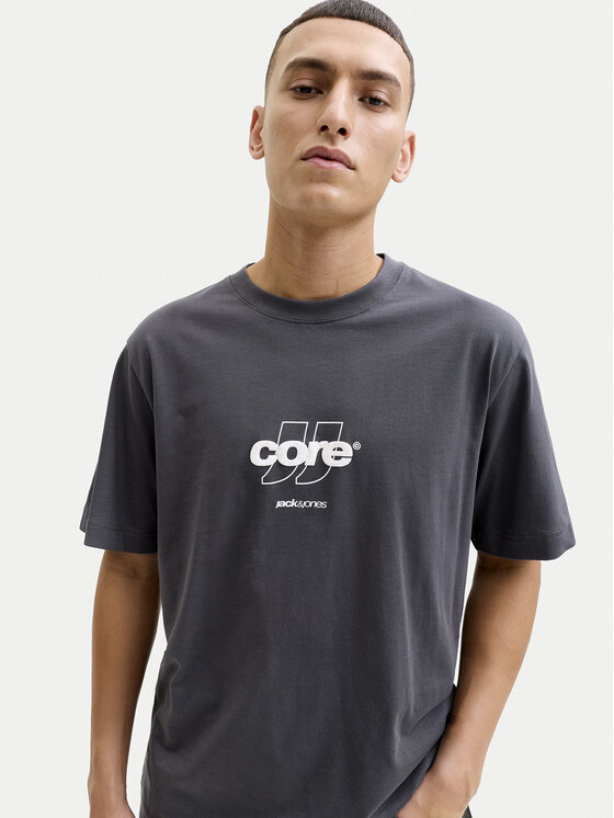 Jack & Jones Jack & Jones Футболка Club 12289868 Сірий Relaxed Fit