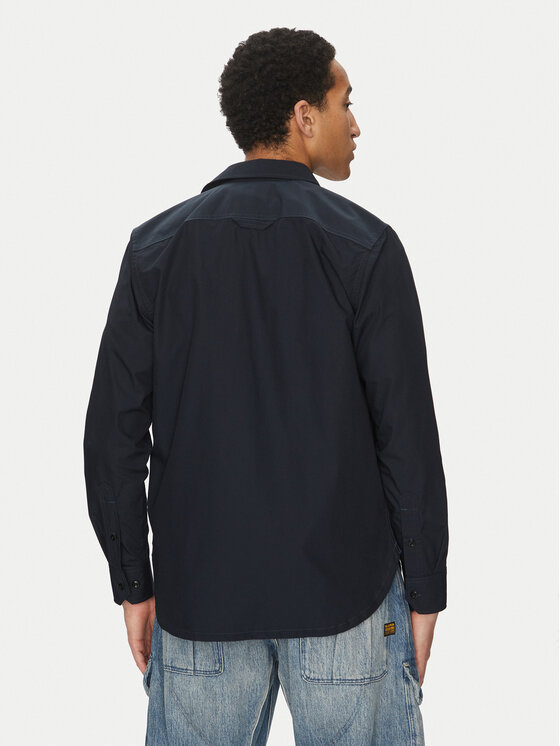 G-STAR G-Star Raw Košulja Cpo Utility D26470-C973 C742 Tamnoplava Regular Fit