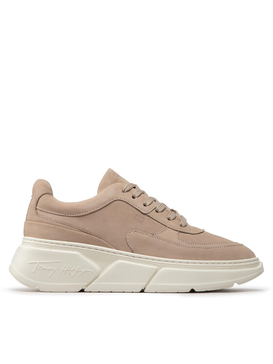 Tommy Hilfiger Sneakers Tommy Hilfiger Chunky Sole Sneaker FW0FW06597 Beige
