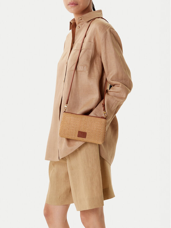PINKO Bolso PINKO Flat Horizontal Mini PE 25 PCPL 104277 A2CE Beis