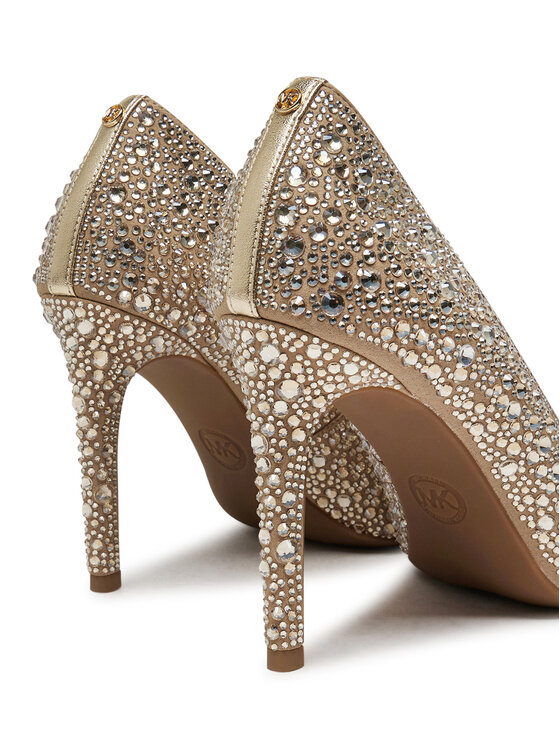 MICHAEL Michael Kors Туфлі на шпильці MICHAEL Michael Kors Alina Flex High Pump 40R4HNHP2S Золотий