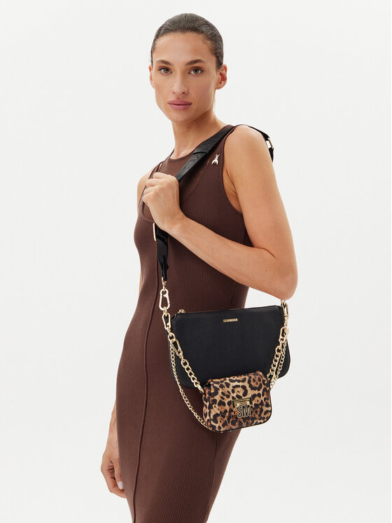 Steve Madden Ročna torba Steve Madden Bnaim-L SM13001660 Rjava