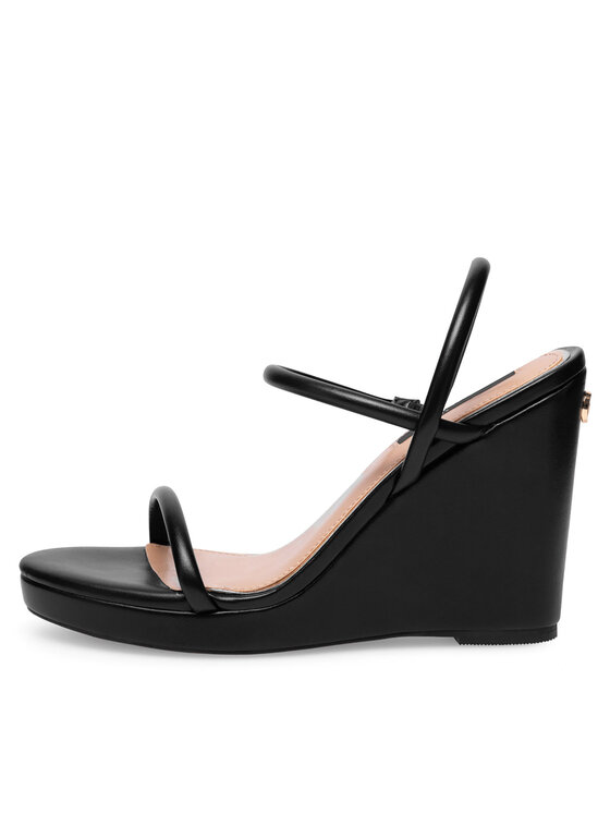 Nine West Sandały Nine West WFA2624-1 Czarny