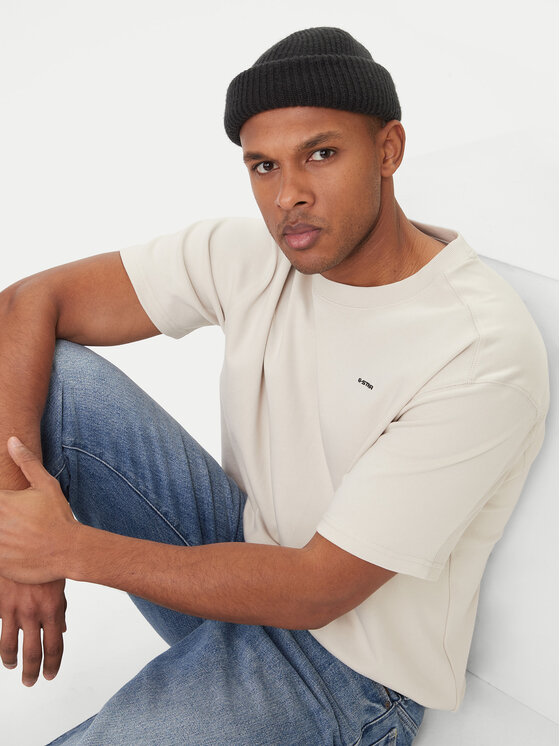 G-Star Raw G-Star Raw Camiseta Rib D28699-C812 Blanco Relaxed Fit