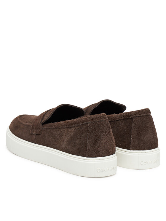Calvin Klein Mokaszin Calvin Klein Moccasin Sue Unlined HM0HM01819 Barna