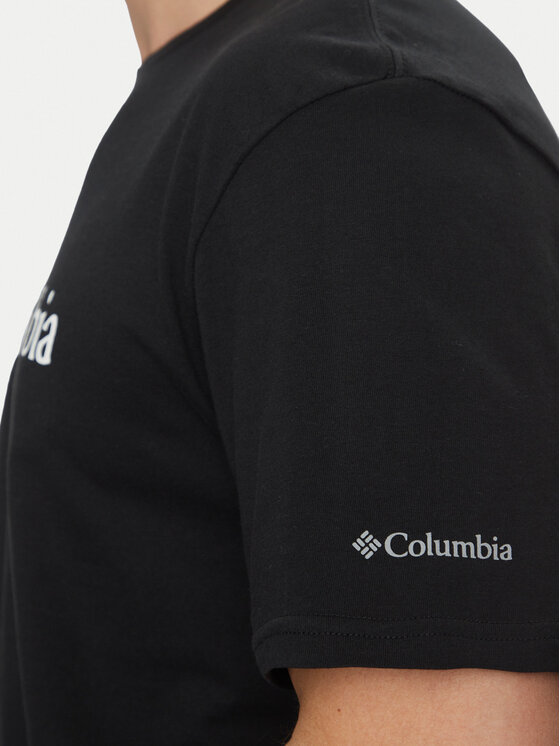 Columbia Columbia Majica CSC Basic Logo EM2180 Črna Regular Fit