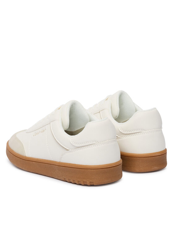 Calvin Klein Sneakers Calvin Klein Low Cut Lace-Up Sneaker V3X9-83159-1269 D Alb