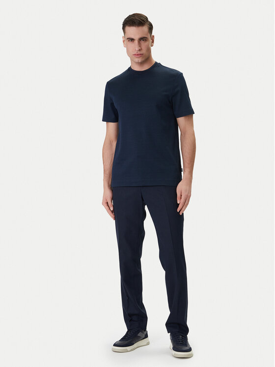 BOSS BOSS Camiseta H-Thompson 242 50559775 Azul marino Regular Fit