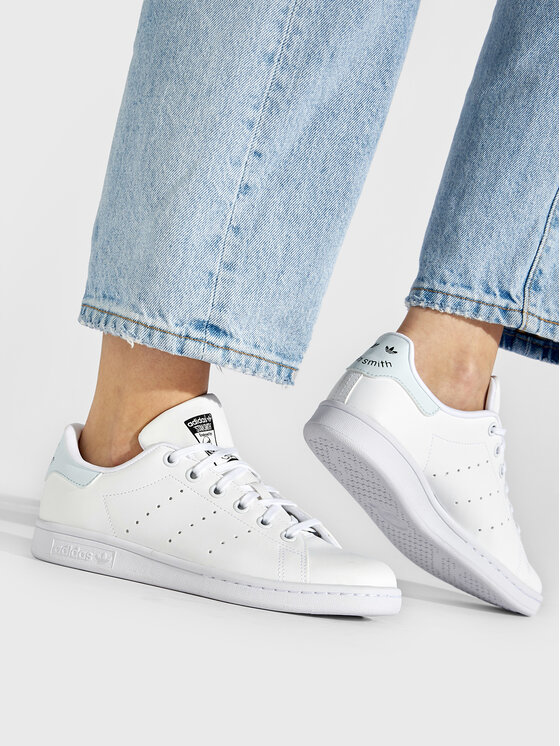 adidas Sneakersy adidas Stan Smith J GY4247 Biela