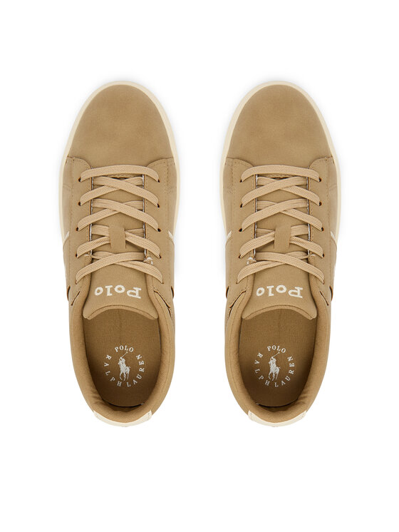 Polo Ralph Lauren Sneakersy Polo Ralph Lauren Frazier RL03470272 Béžová