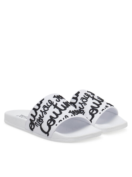 Versace Jeans Couture Шльопанці Versace Jeans Couture 78VA3SQ1 Білий
