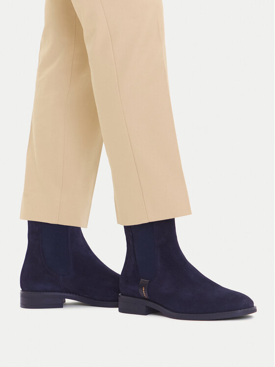 Gant Kotníková obuv s elastickým prvkem Gant 31553127 Tmavomodrá