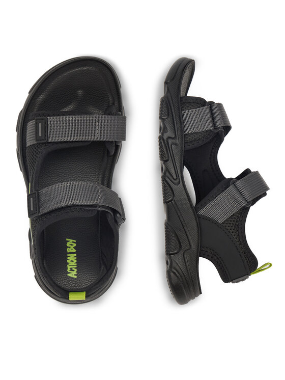 Action Boy Sandály Action Boy P4230801 Černá