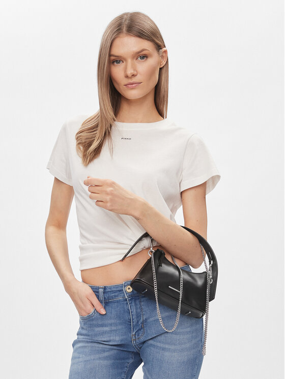 Calvin Klein Дамска чанта Calvin Klein Ck Natural Micro Mini Bag K60K611022 Черен