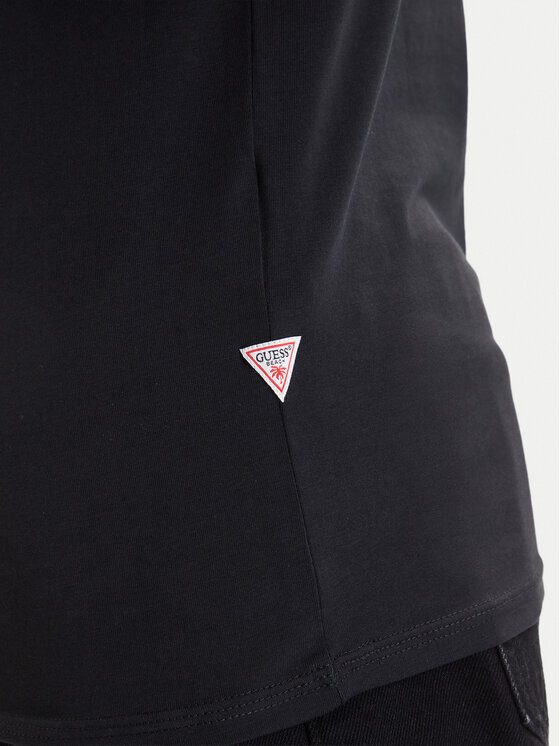 Guess Guess Camiseta F6GI01 J1314 Negro Slim Fit