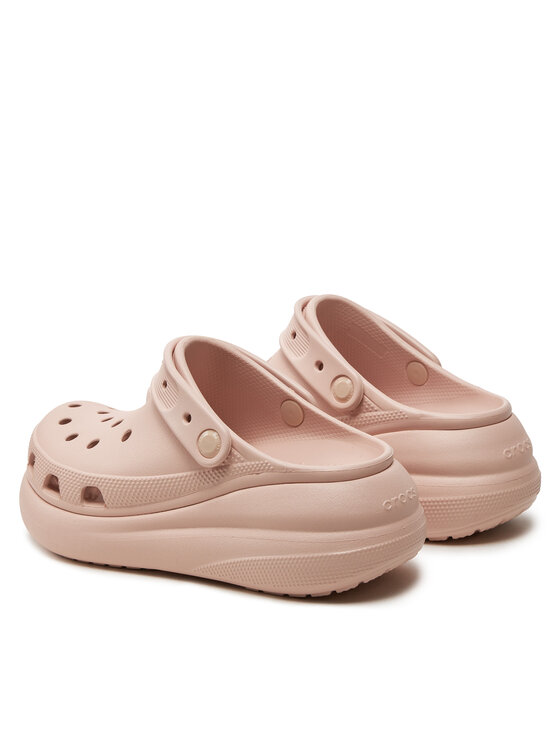 Crocs Чехли Crocs Classic Crush Clog 207521 Розов