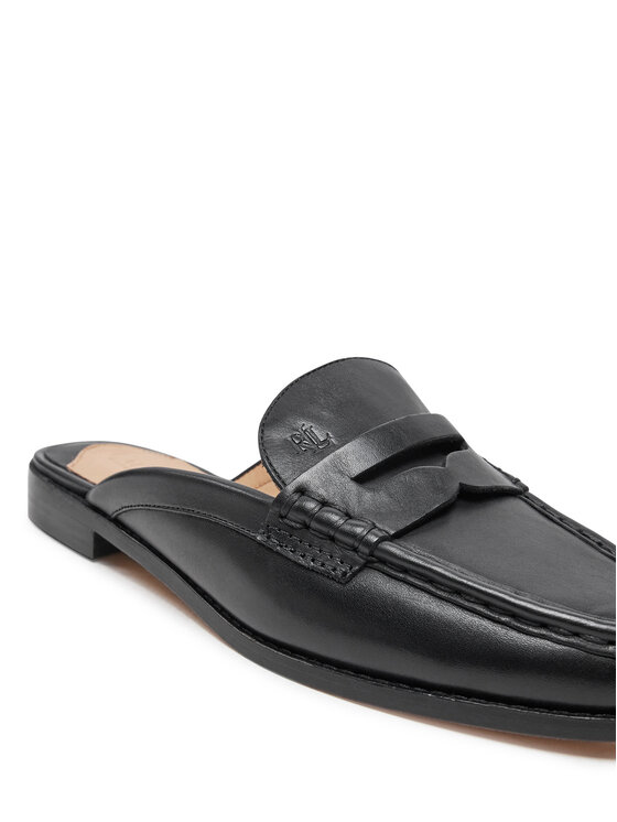 LAUREN RALPH LAUREN Natikači LAUREN RALPH LAUREN Wynnie Mule 802943791001 Črna