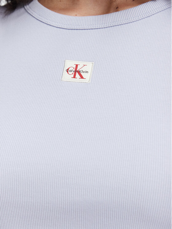 Calvin Klein Jeans Calvin Klein Jeans Top LV047C201G Azul claro Slim Fit