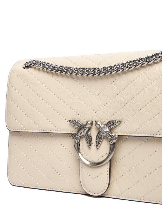 PINKO Сумка PINKO Love One Light Classic AI 25-26 PLTT 106174 A2JC Кремовий