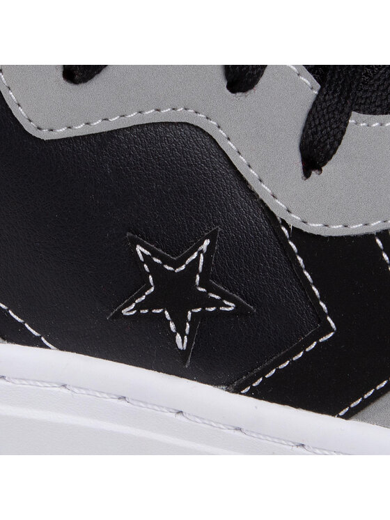 Converse Snīkeri Converse Rival Mid 168735C Melns