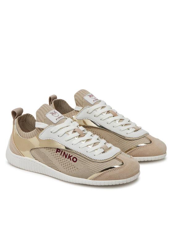 PINKO Снікерcи PINKO Reby 03 SS0061 T026 Бежевий
