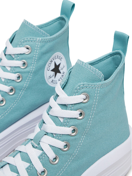 Converse Trampki Converse Chuck Taylor All Star Move Platform A10703C Zielony