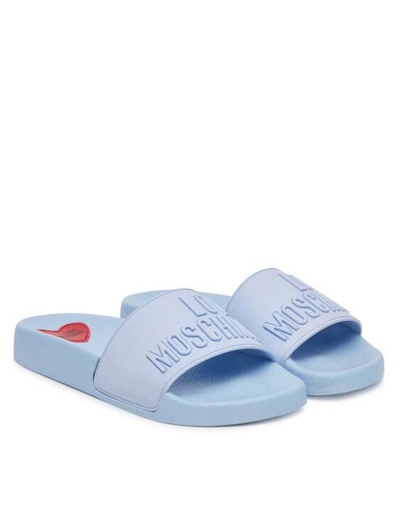LOVE MOSCHINO Чехли LOVE MOSCHINO JA28052G0MI15712 Син