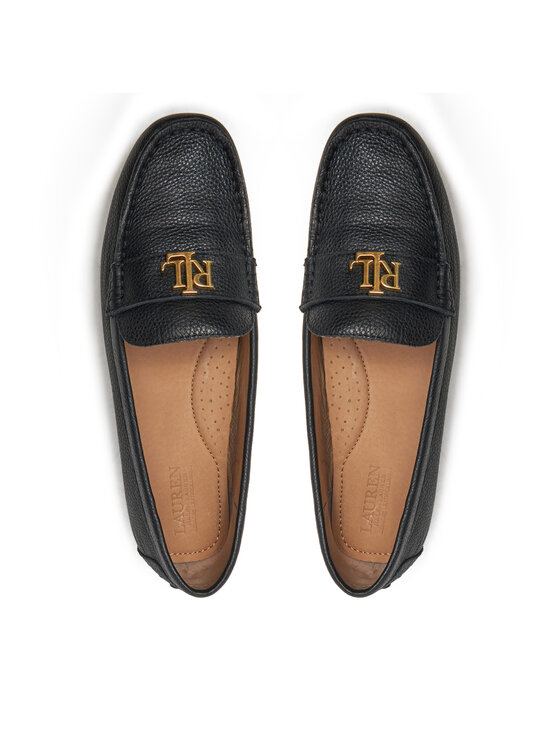 LAUREN RALPH LAUREN Mokasīni Lauren Ralph Lauren 802942768001 Melns