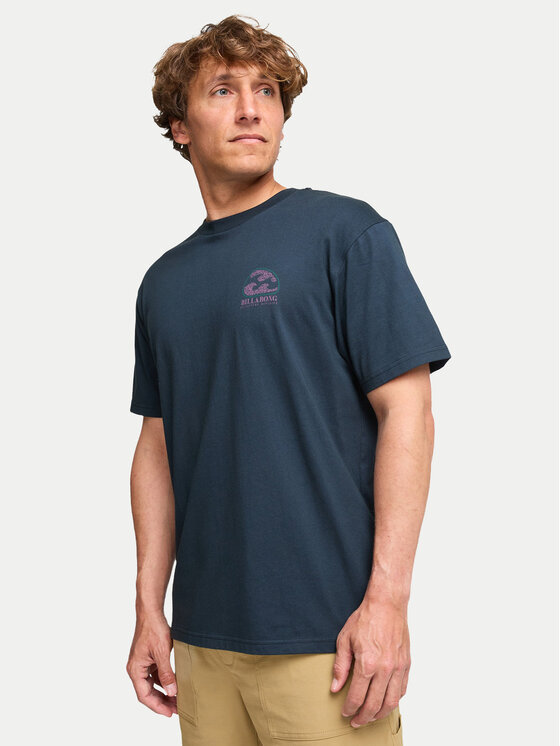 Billabong Billabong Camiseta Scribbly EBYZT00398 Azul marino Regular Fit