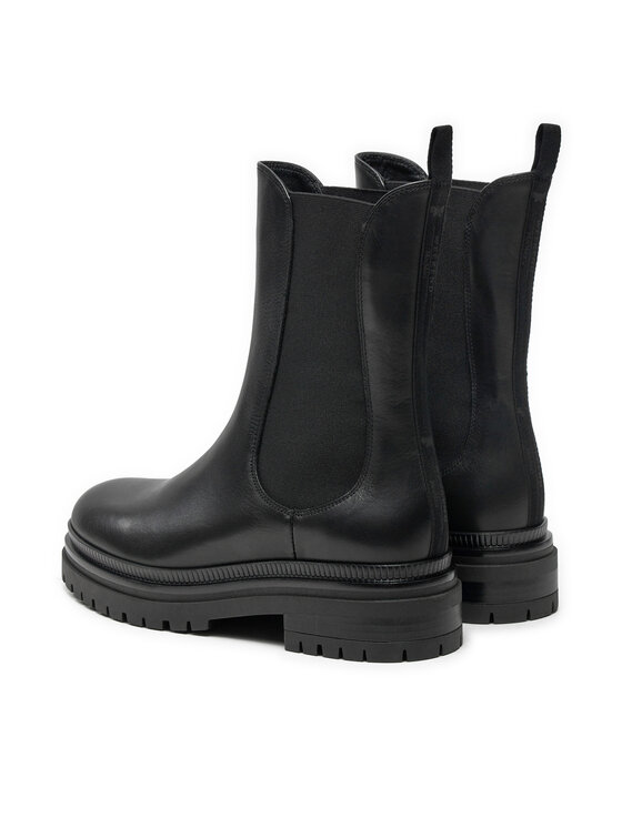 Weekend Max Mara Kotníková obuv s elastickým prvkem Weekend Max Mara Livrea 24257960346 Černá