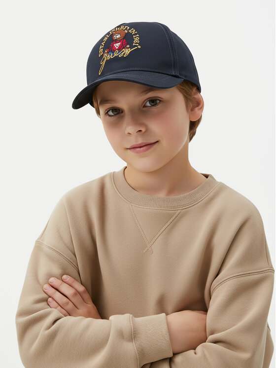 Guess Šiltovka Guess H5RZ09 WO08O Tmavomodrá