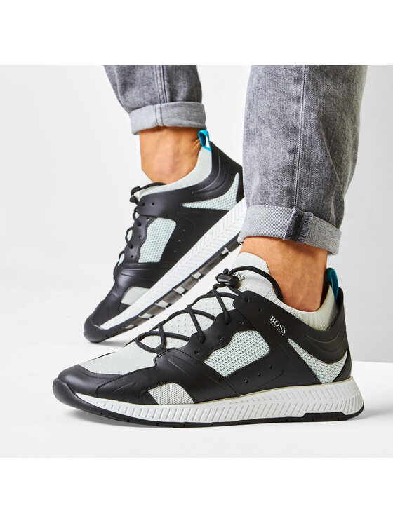 BOSS Sneakersy Boss Titanium 50432770 10227343 01 Čierna